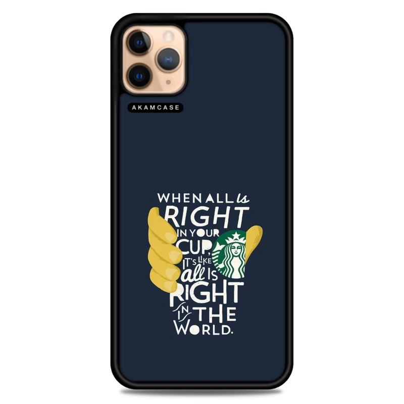 کاور آکام مدل AMC-WA11PRO-STARBUCKS-31 مناسب برای گوشی موبایل اپل iPhone 11 Pro