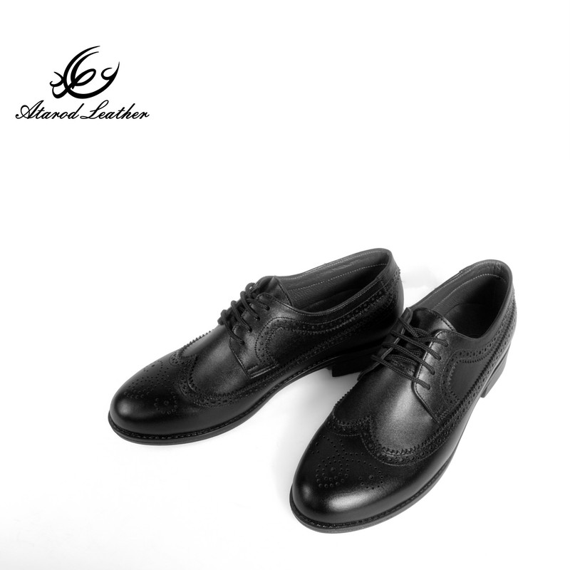 کفش زنانه چرم عطارد مدل چرم طبیعی کد SH148