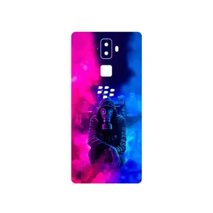 MAHOOT Smoke Rainbow Digital Art 2 Cover Sticker for BlackBerry Evolve