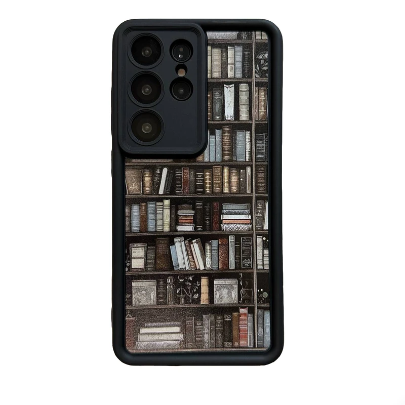 کاور مدل کتابخانه مناسب برای گوشی موبایل سامسونگ Galaxy S25 Ultra