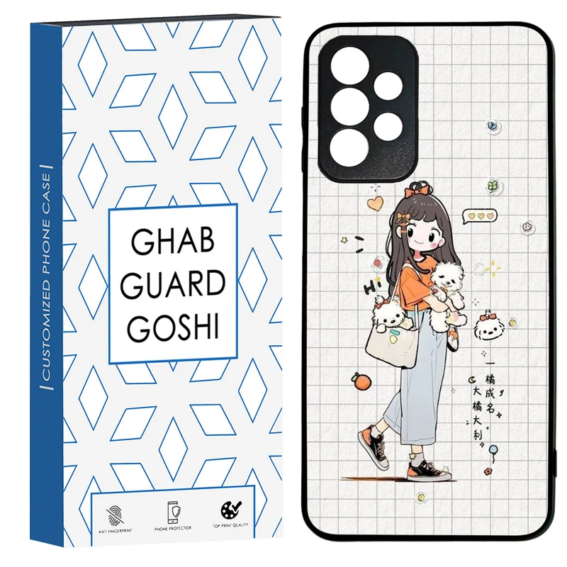 کاور قاب گارد گوشی طرح دخترانه کد TPU-221 مناسب برای گوشی موبایل سامسونگ Galaxy A73