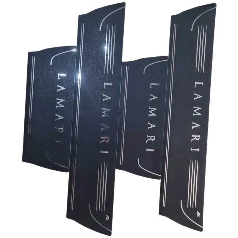 برچسب پارکابی خودرو امیران اسپرت طرح چرم کد 2025014 مناسب برای لاماری مجموعه 4 عددی