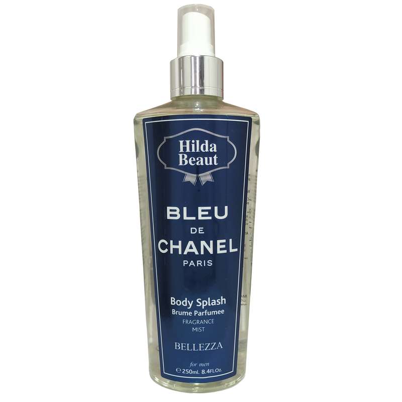 بادی اسپلش هیلدا بیوت مدل BLUE CHANEL حجم 250 میلی لیتر