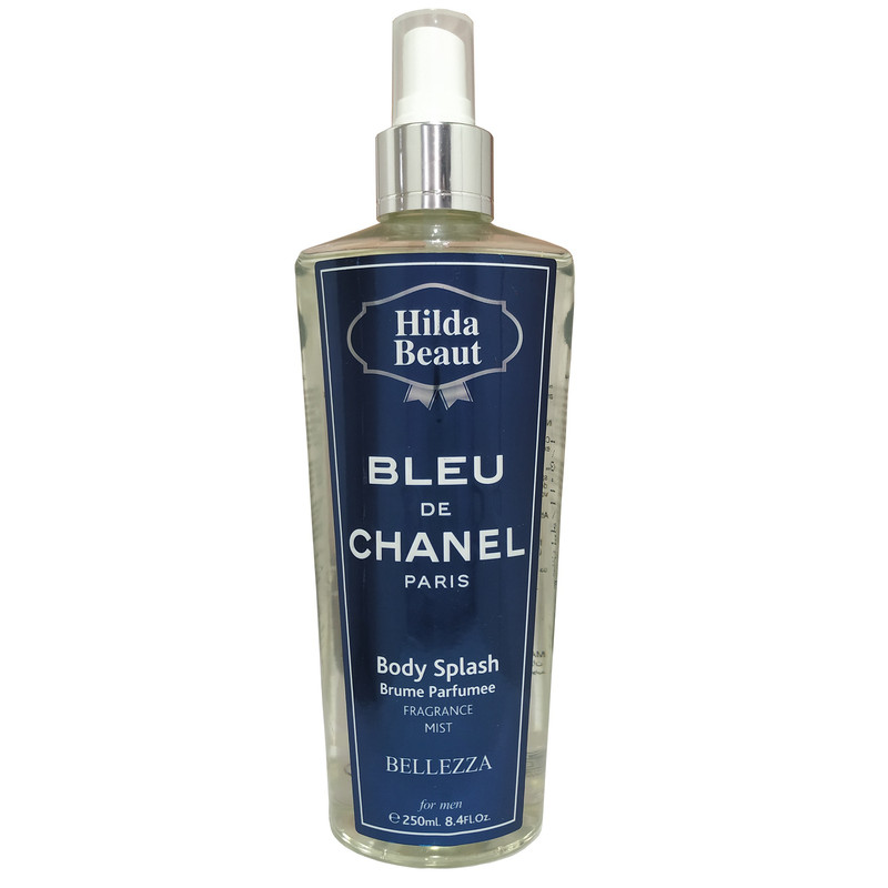 بادی اسپلش هیلدا بیوت مدل BLUE CHANEL حجم 250 میلی لیتر