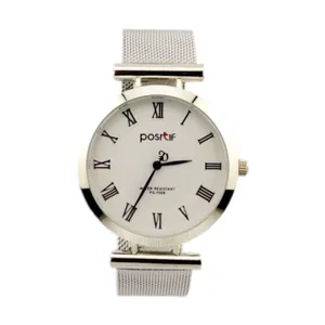 ساعت مچی عقربه‌ای مردانه پوستیف مدل بند حصیری کد PS-7008