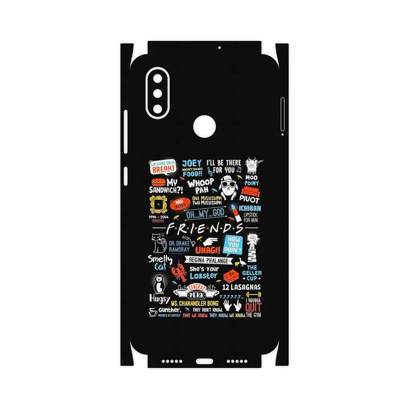 برچسب پوششی ماهوت مدل Friends 2-FullSkin مناسب برای گوشی موبایل شیائومی Mi 8