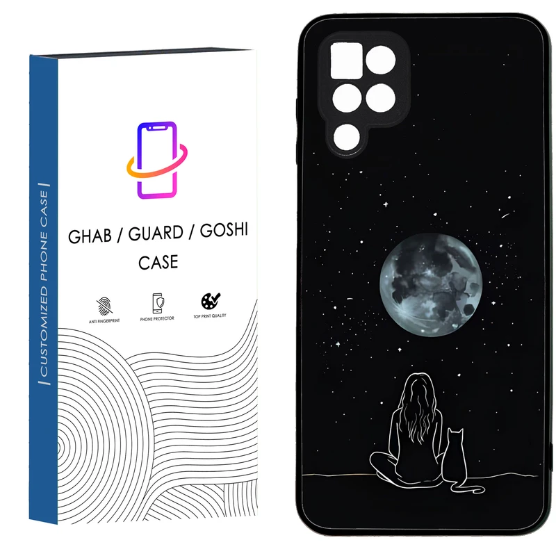 کاور قاب گارد گوشی طرح دخترانه کد  51- TPU مناسب برای گوشی موبایل سامسونگ Galaxy A12