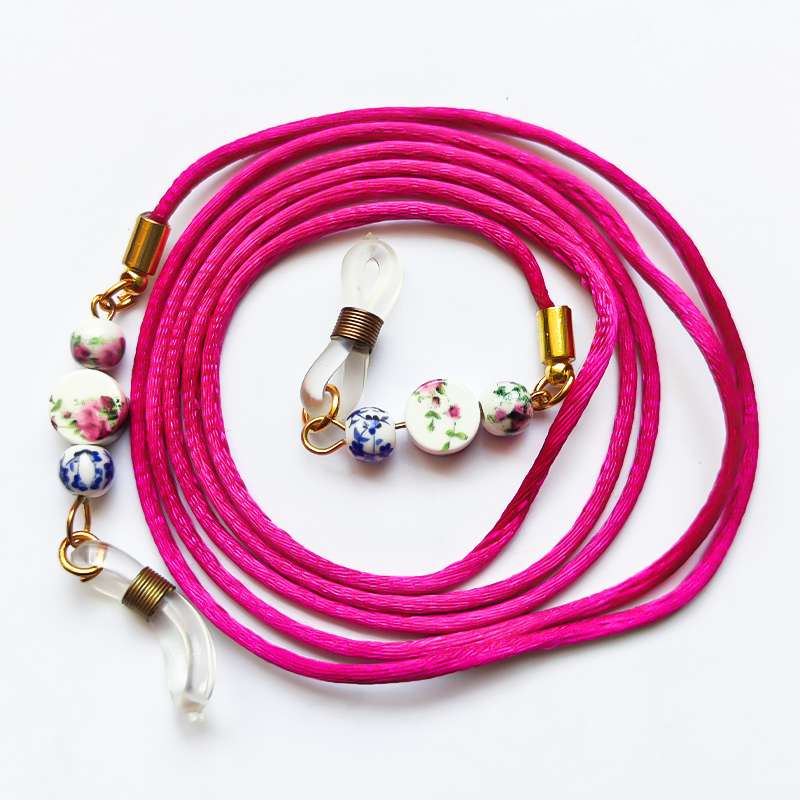 بند عینک مدل گل