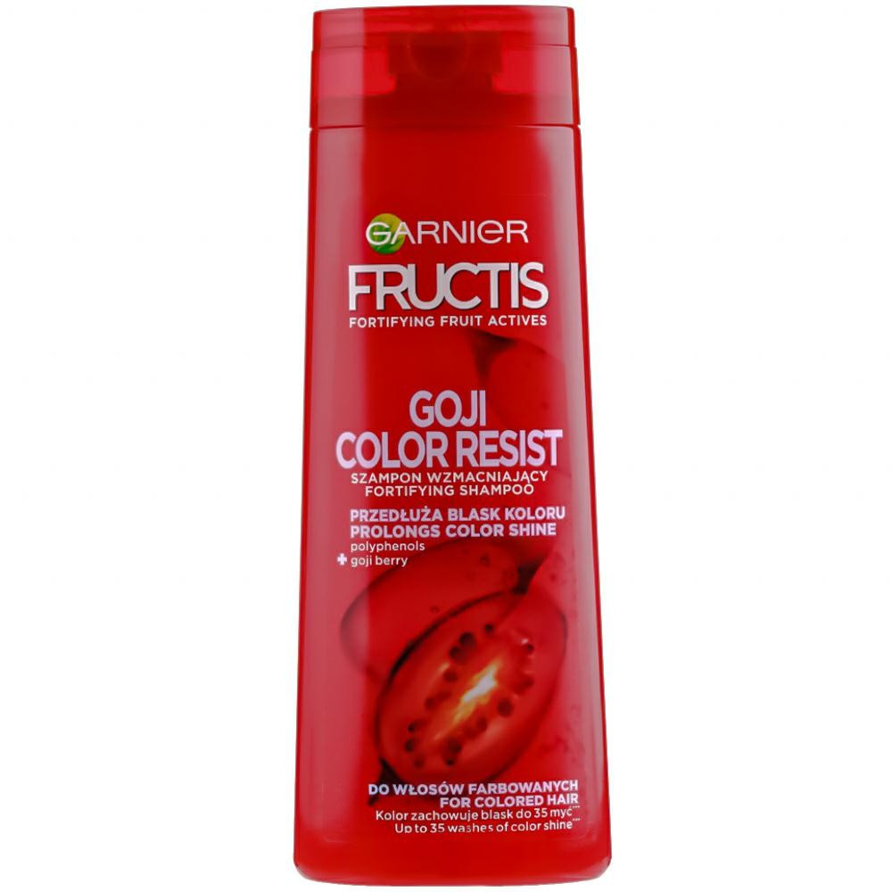 شامپو مو گارنیه مدل GOJI COLOR RESIST حجم 400 میلی لیتر