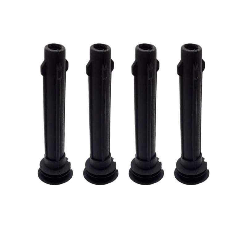 وایر شمع خودرو استیم پارت مدل سیلیکونی مناسب برای ام وی ام X22s بسته 4 عددی
