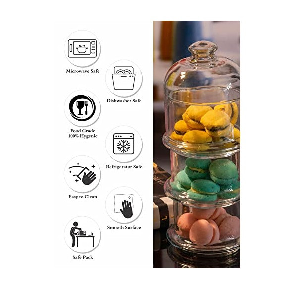 شکلات خوری پاشاباغچه مدل سه طبقه VILLA PATISSERIE کد 96986