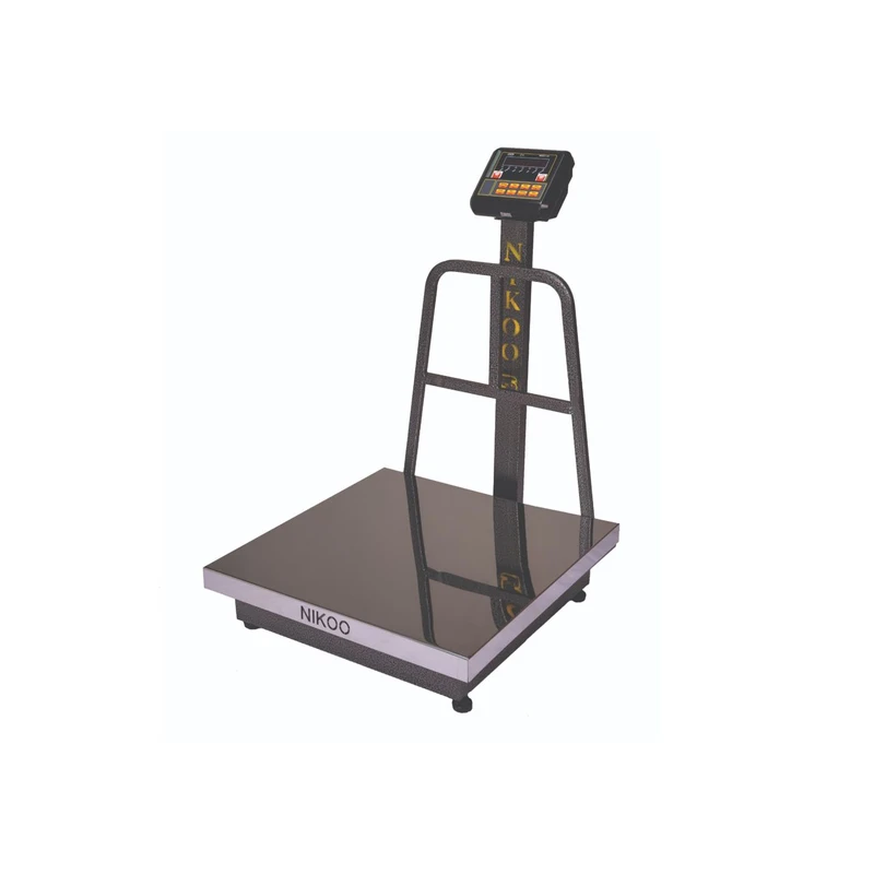 باسکول دیجیتال نیکو مدل 550 کیلوگرمی صفحه استیل پایه دار
