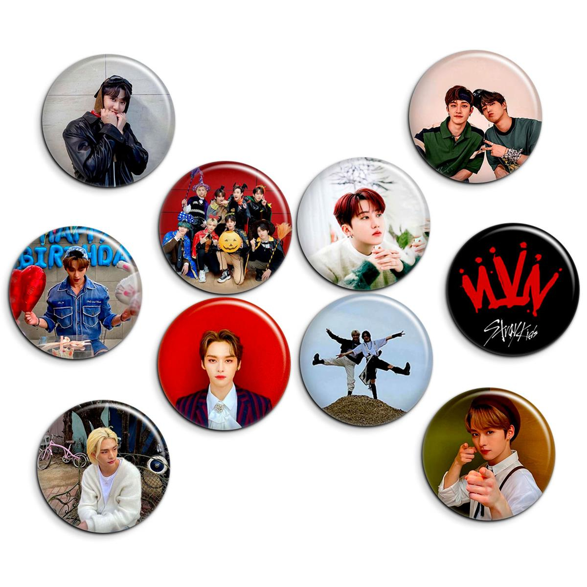 پیکسل پرمانه طرح straykids کد pmg.5673 مجموعه 10 عددی