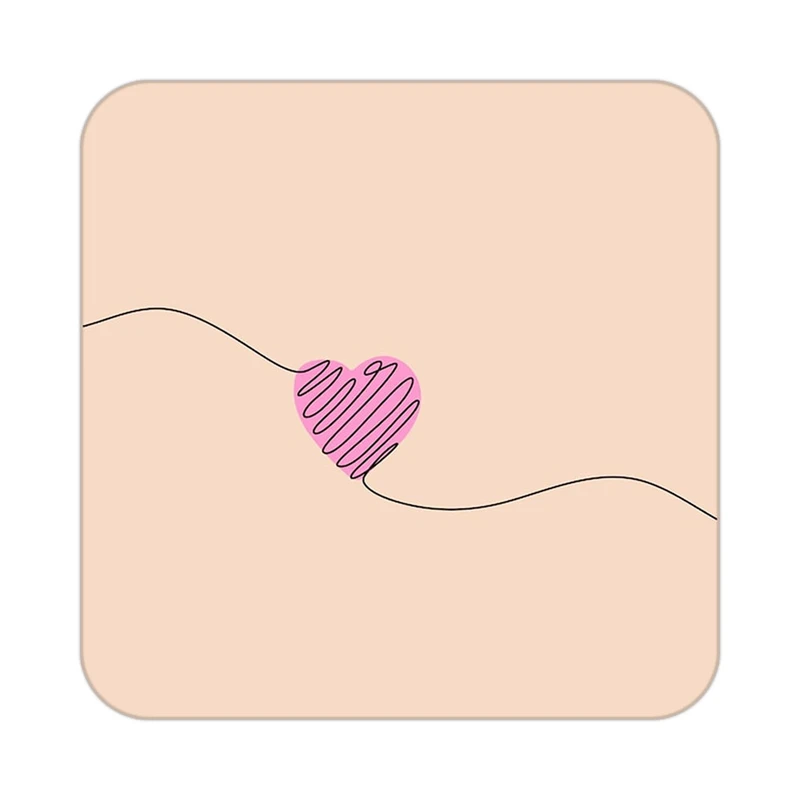 زیر لیوانی کاکتی طرح عاشقانه مدل mp39085