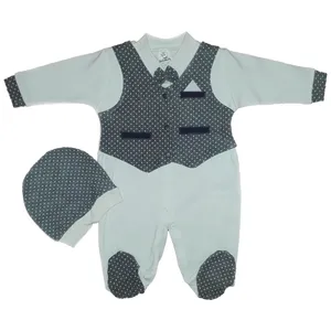 ست سرهمی و کلاه نوزادی ببلینا کد 001