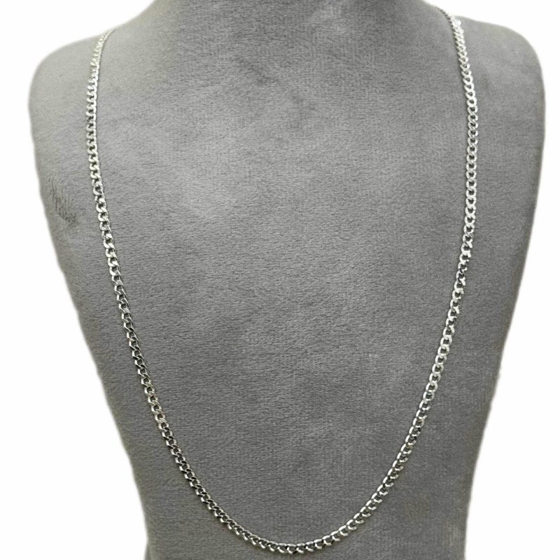 زنجیر نقره مردانه مدل rz9