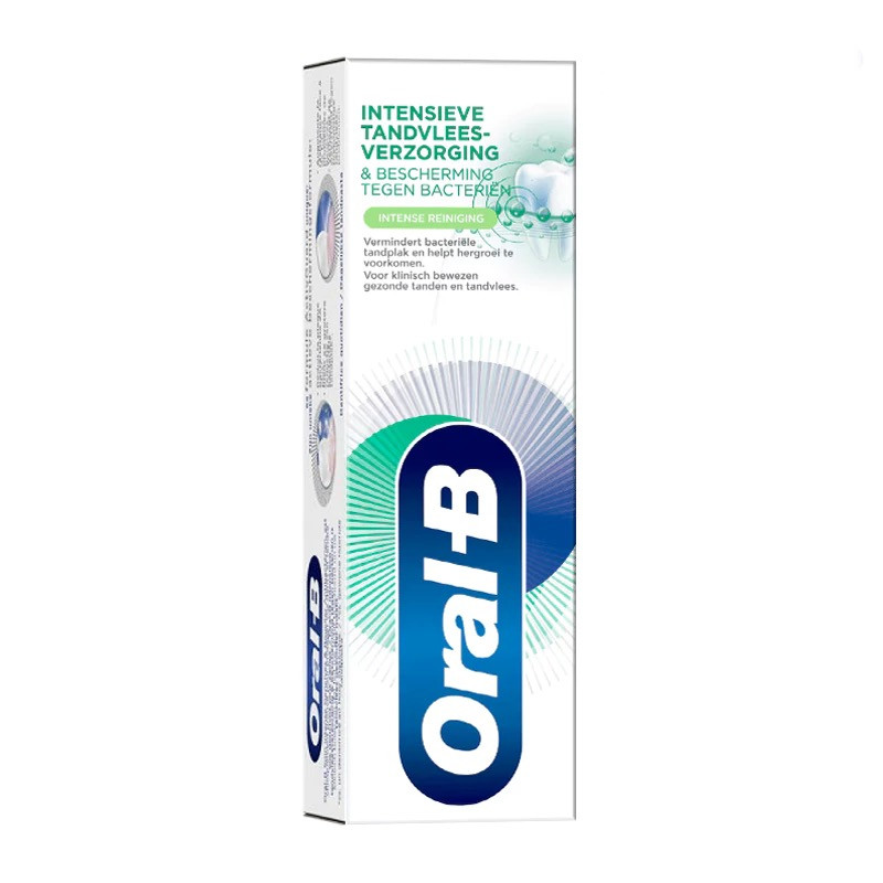 خمیر دندان آنتی باکتریال اورال بی مدل Intense clean حجم 75 میلی لیتر خمیر دندان آنتی باکتریال اورال بی مدل Intense clean حجم 75 میلی لیتر