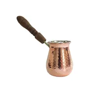 قهوه جوش مسی مدل&nbsp;دسته چوبی کد ZH217.1