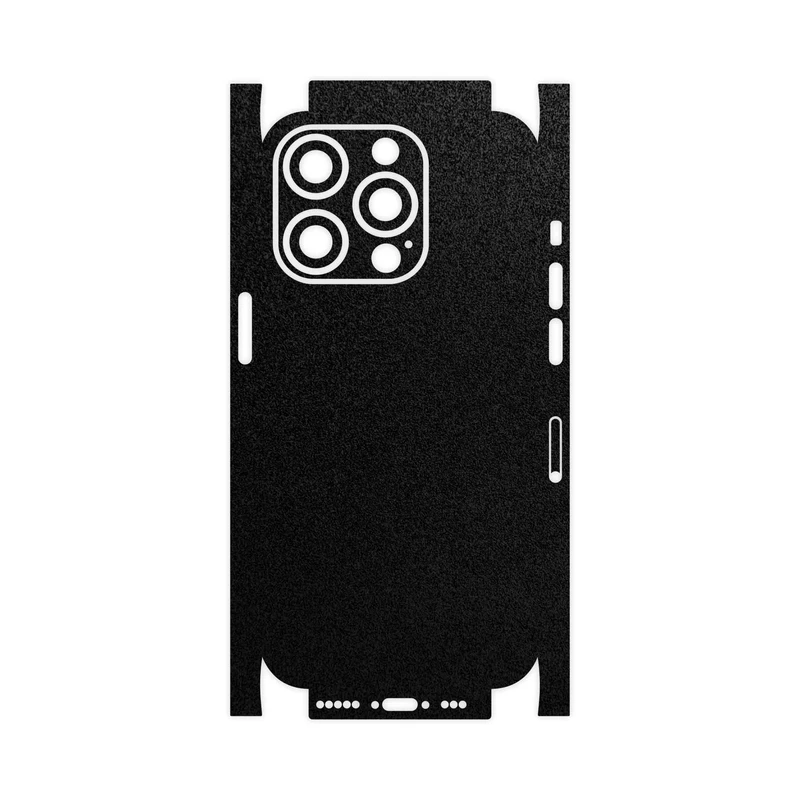 برچسب پوششی ماهوت مدل Black-Suede-FullSkin مناسب برای گوشی موبایل اپل iPhone 14 Pro