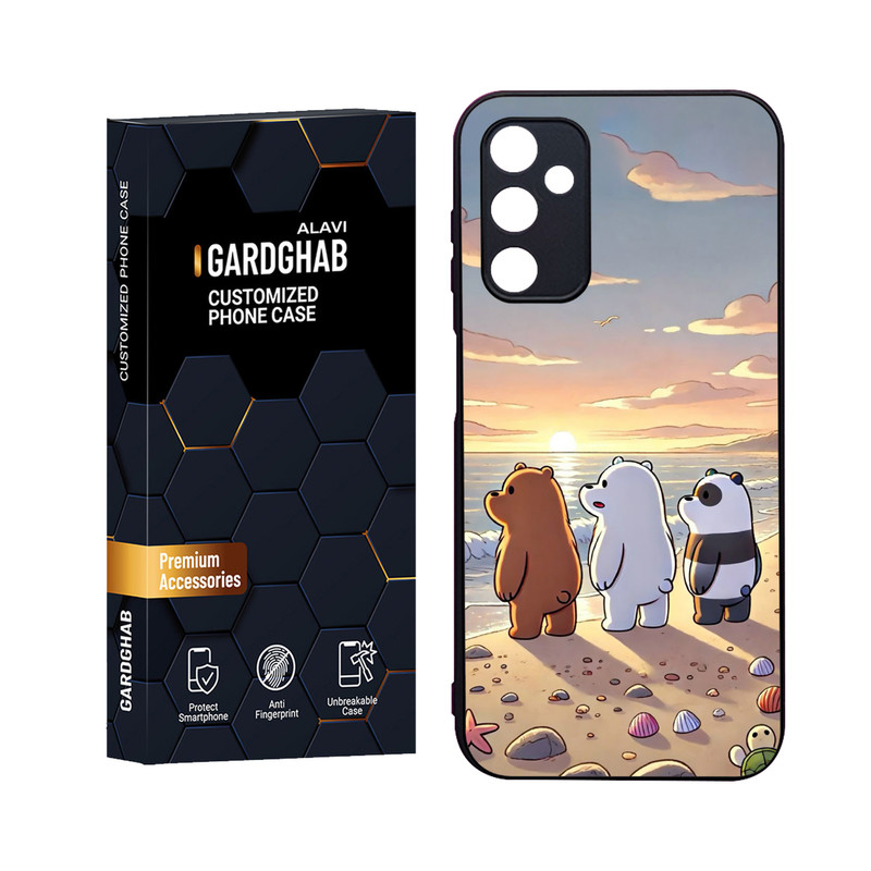 کاور گارد قاب علوی مدل Glass مناسب برای گوشی موبایل سامسونگ Galaxy A14