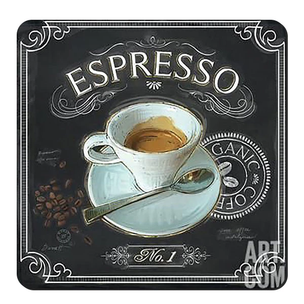  زیر لیوانی طرح فنجان اسپرسو کد nzl277