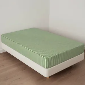 ملحفه آدنو مدل راه راه کد IR189 یک نفره سایز 120x200 سانتی متر