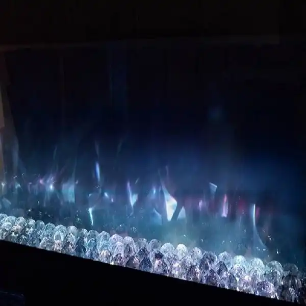 شومینه برقی اچ بی مدل کریستال صوتی 150 AuCr