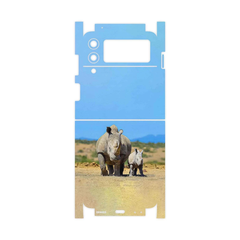 برچسب پوششی ماهوت مدل Rhino-FullSkin مناسب برای گوشی موبایل سامسونگ Galaxy Z Flip3 5G