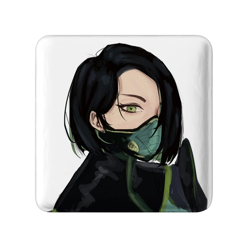 پیکسل خندالو طرح بازی ولورانت (Valorant) مدل مربعی کد 33071