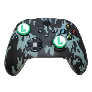 محافظ دسته بازی ایکس باکس سری S/X مدل FF ARMY به همراه روکش آنالوگ