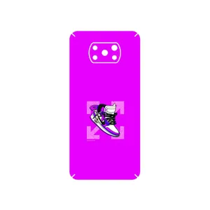 MAHOOT Nike Air Sneaker Digital Art Cover Sticker for Xiaomi Poco X3 NFC