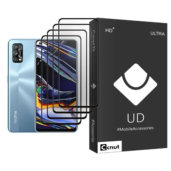 محافظ صفحه نمایش کوکونات مدل UDB Ultra MIX004 مناسب برای گوشی موبایل ریلمی 7 Pro بسته چهار عددی