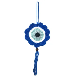 آویز بافتنی طرح چشم نظر مدل E300