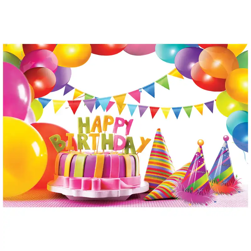 بنر تم تولد طرح رنگین کمان کد 1117