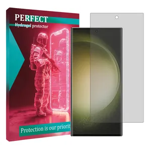 Perfect transparent screen protector suitable for Samsung Galaxy S23 Ultra Mobile phone