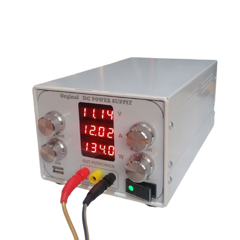 عکس شماره 2 : منبع تغذیه الکتریکی 30 ولت 10 آمپر مدل atm-3010