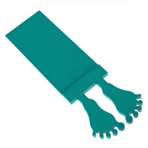 نشانگر کتاب مدل پا