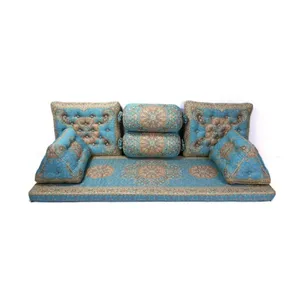 ست ۷تیکه پشتی ترمه طرح افشار