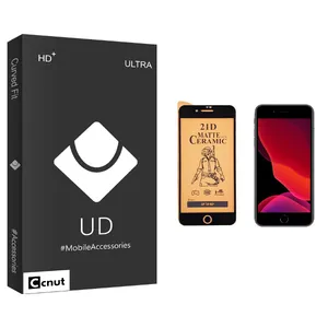Coconut UD Black Ceramics Screen Protector For Apple اپل iPhone 8 Plus