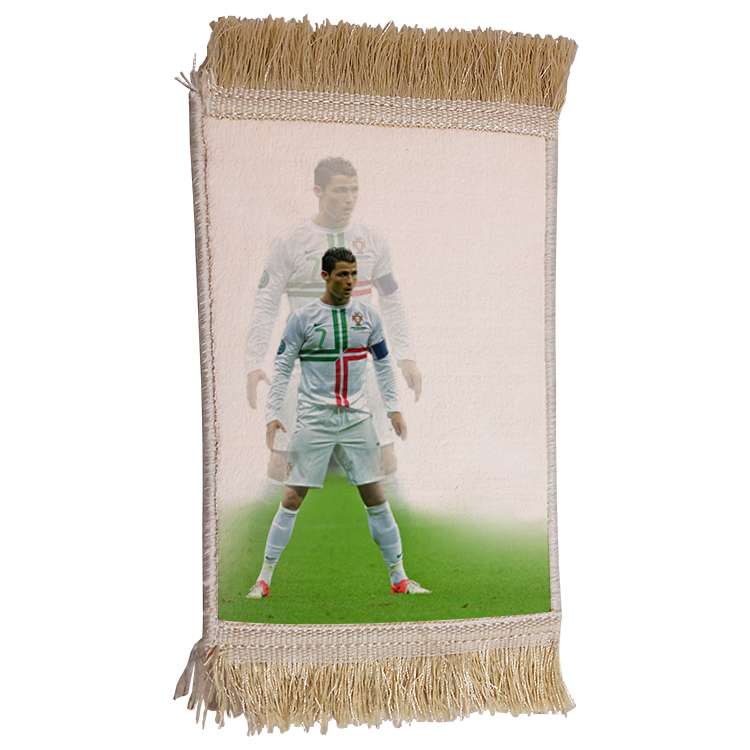 فرش ماشینی دیوارکوب مدل رونالدو کد 555