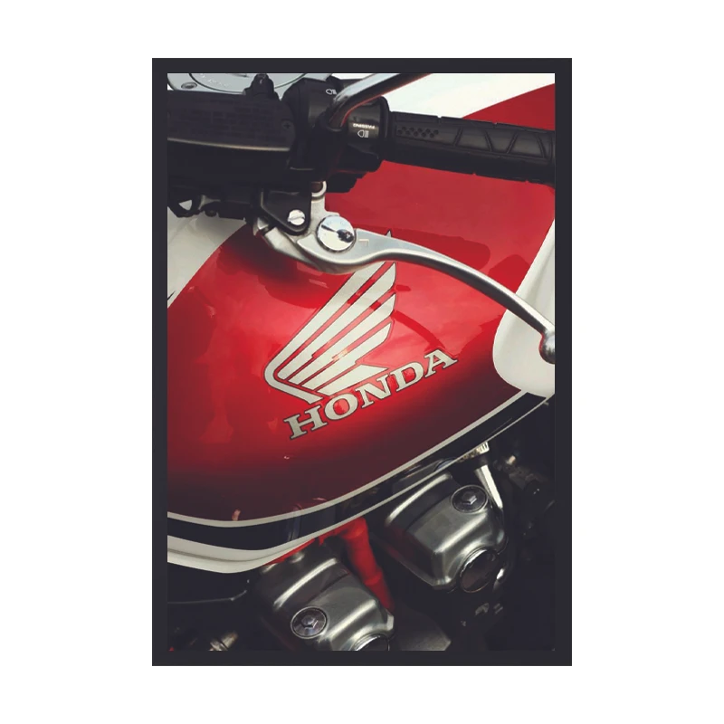 تابلو طرح هوندا Cb کد 03 فریم مشکی