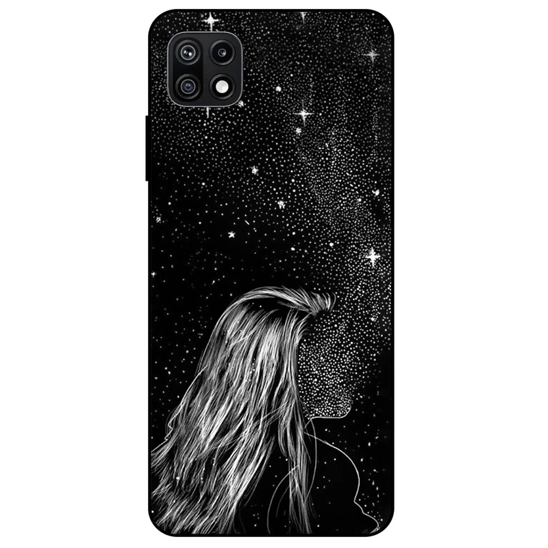 کاور مگافون طرح دخترانه مدل 8264 مناسب برای گوشی موبایل سامسونگ Galaxy F42