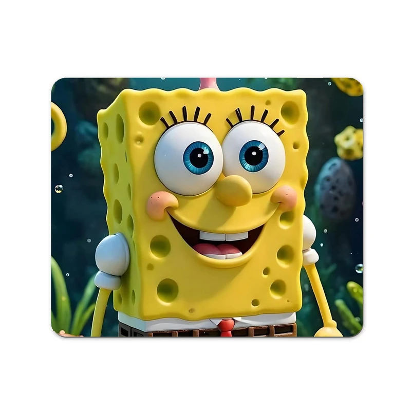 ماوس پد پاد آفرین طرح باب اسفنجی کد 706 سایز 19*24 سانتی متر