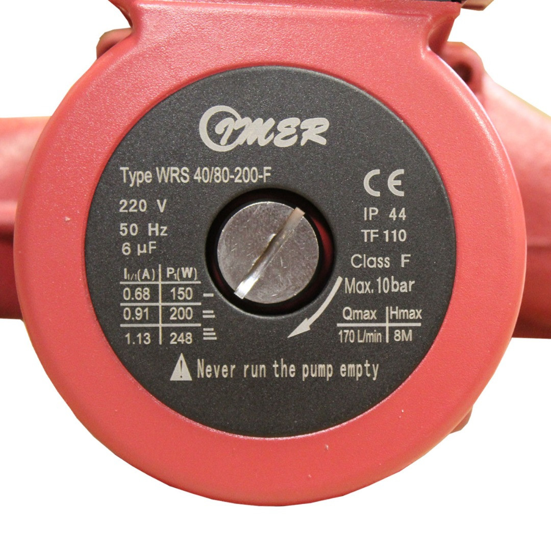 پمپ سیرکولاتور ایمر مدل WRS 40-80 200F پمپ سیرکولاتور ایمر مدل WRS 40-80 200F