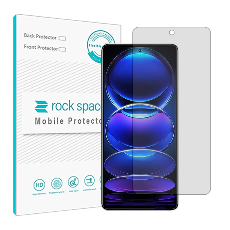 محافظ صفحه نمایش شفاف راک اسپیس مدل Hygel مناسب برای گوشی موبایل شیائومی Redmi Note 12 Pro Plus 5G