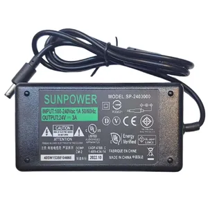 آداپتور 24 ولت 3 آمپر سان پاور مدل SP-2403000