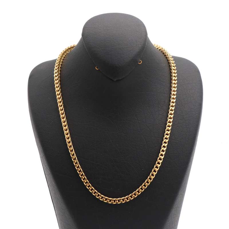 زنجیر مردانه مدل خوشه ای مربعی 60 کد 21335 زنجیر مردانه مدل خوشه ای مربعی 60 کد 21335