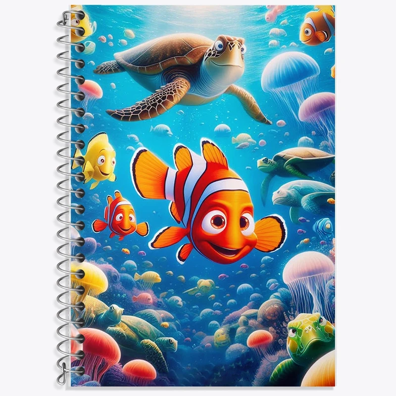 دفتر لغت 50 برگ خندالو طرح در جستجوی نمو کد F2092