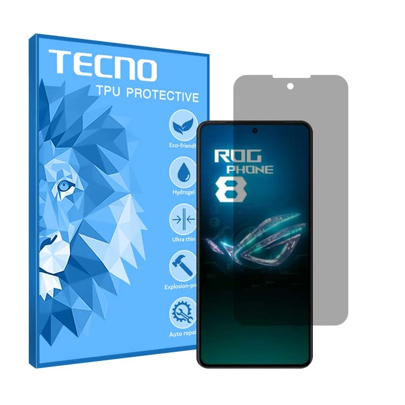 محافظ صفحه نمایش حریم شخصی تکنو مدل Resistant مناسب برای گوشی موبایل ایسوس ROG Phone 8 