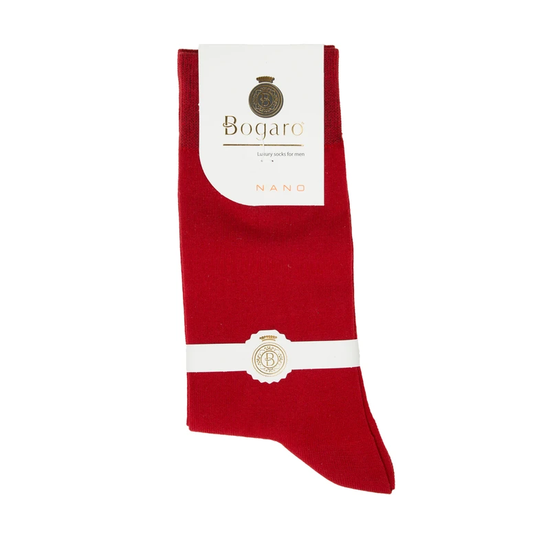 جوراب ساق بلند مردانه بوگارو مدل نانو نخی